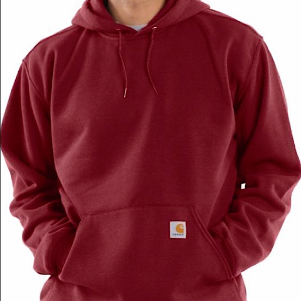 Men’s Carhartt Hoodie in Red